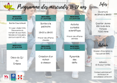 Programme des mercredis janvier et f&eacute;vrier - QJ