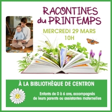 29 mars: racontines du printemps