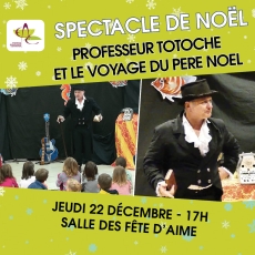 22 dec: spectacle de no&euml;l