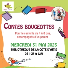 31 mai: contes Bougeottes