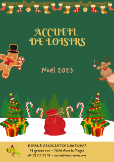 Programme &amp; inscription vacances de No&euml;l