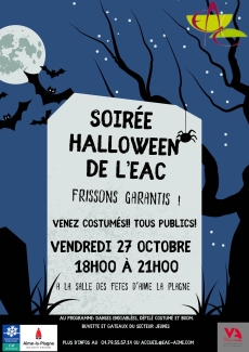 Soir&eacute;e d'halloween de l'EAC