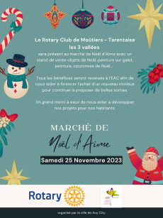 March&eacute; de No&euml;l d'Aime