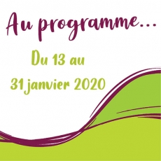 Programme du 13 au 30 janvier 2020