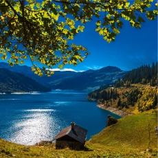 Lacs et patrimoine : circuit dans le Beaufortain