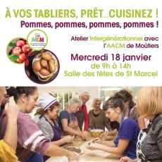 18 janv: &agrave; vos tabliers, pr&ecirc;t...Cuisinez !