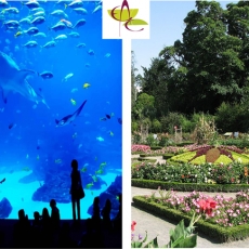 Parc de la t&ecirc;te d'Or et Aquarium de Lyon