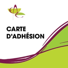 Carte d'adh&eacute;sion
